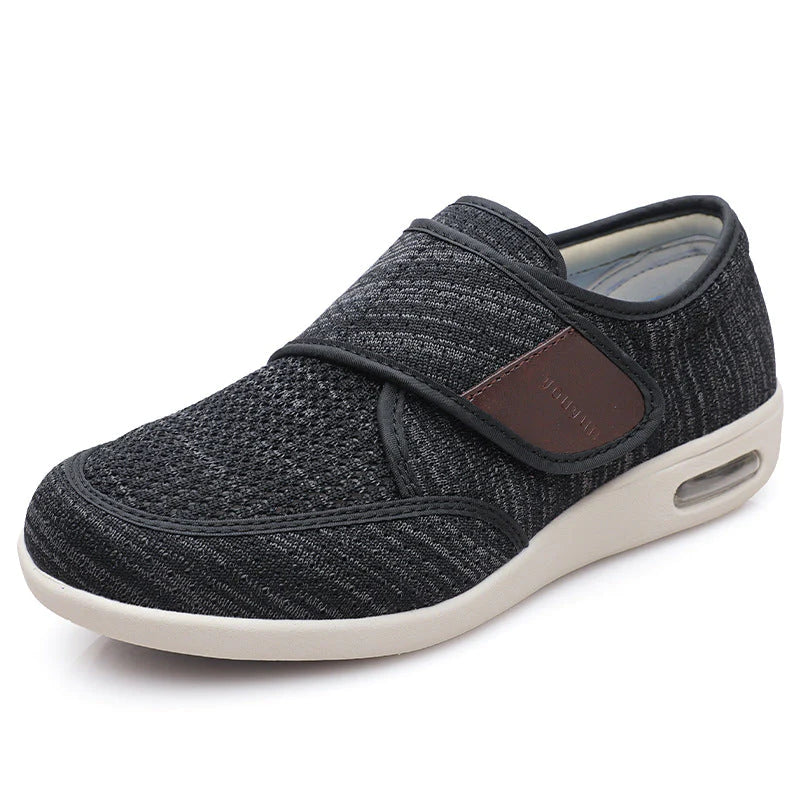 Chaussures Orthopédiques Diabétique: Confort et soulagement - Matière respirante, Soutien Arches