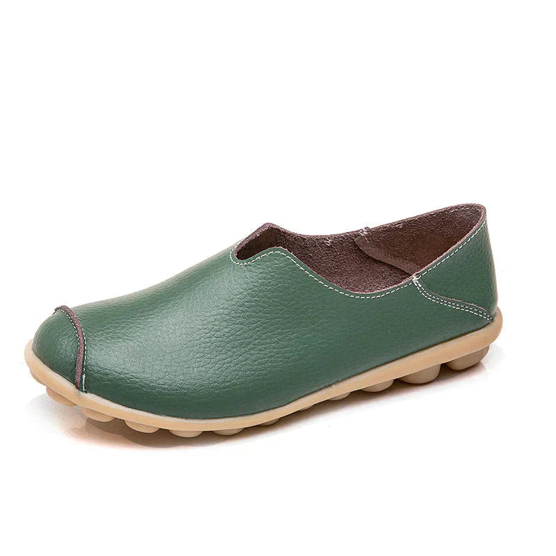 Chaussures orthopédiques OrtoBounce Vert - Semelle voûte plantaire pour confort et soulagement du hallux valgus