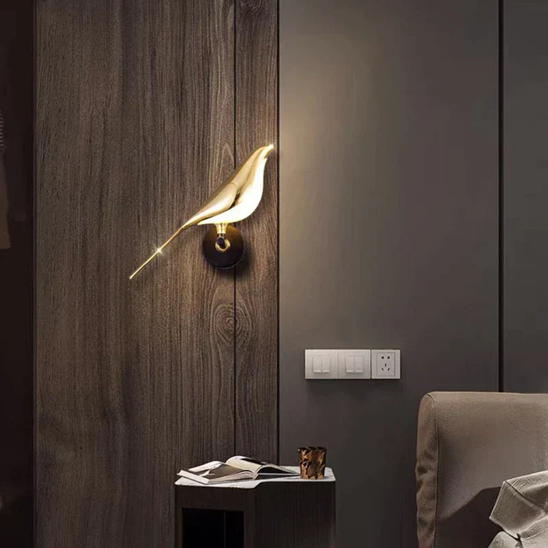 MrBird's Modern Bird-Shaped Wall Applique