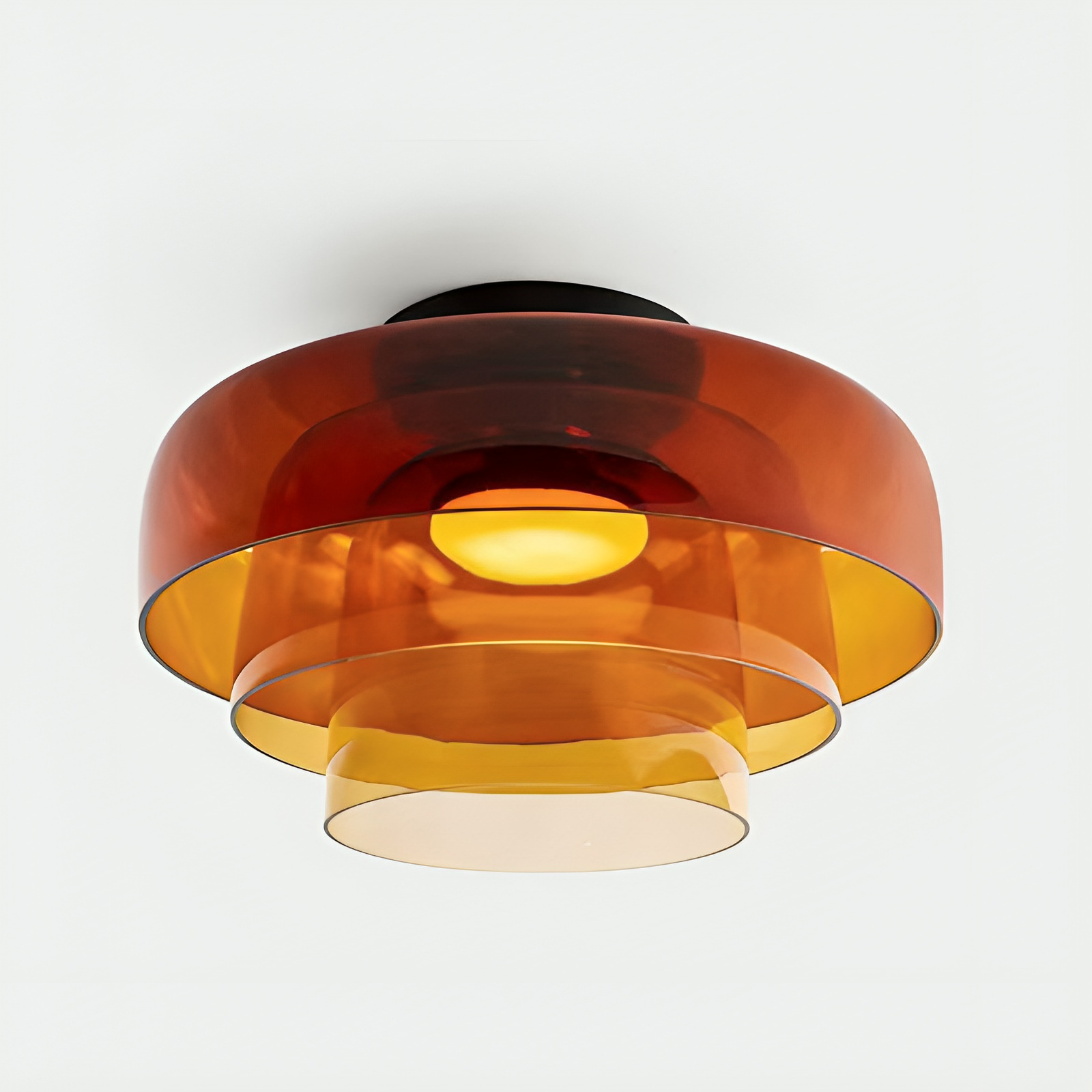 Nordic Bauhaus glass pendant lamp