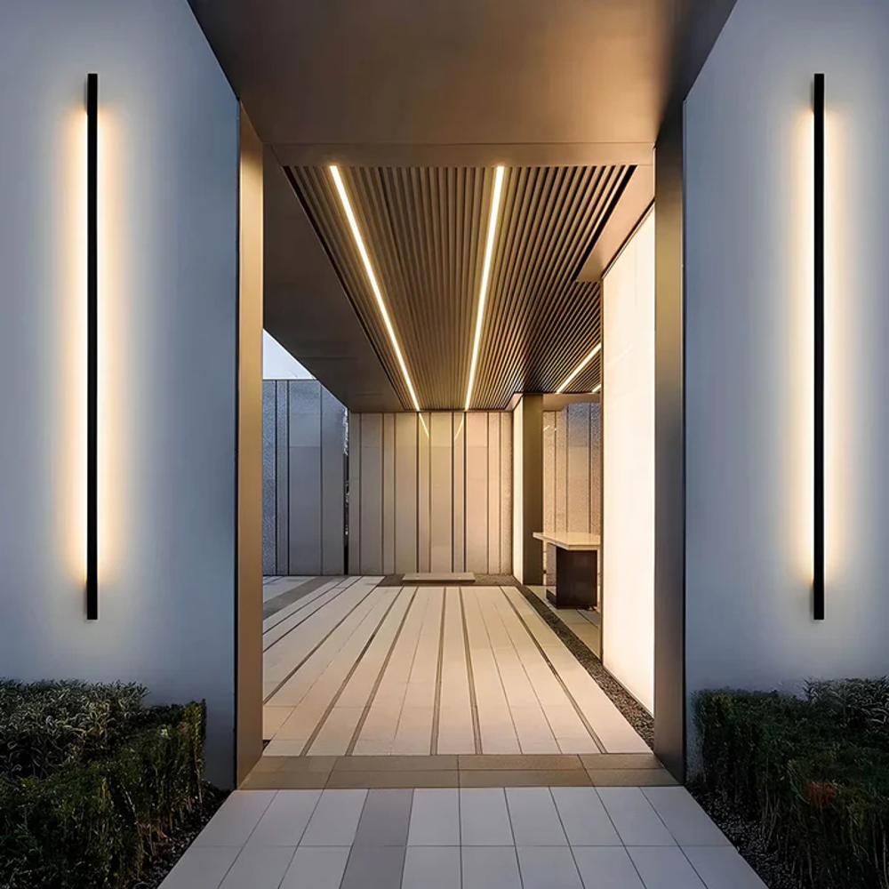 Dorka Outdoor Pillar Wall Light