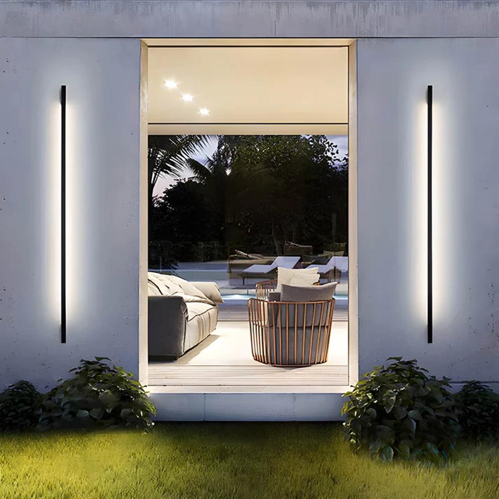 Dorka Outdoor Pillar Wall Light
