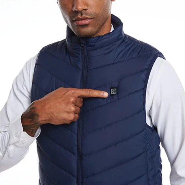 Gilet Chauffant Sans Manche Mixte Zones pour Camping et Randonnée travel bott