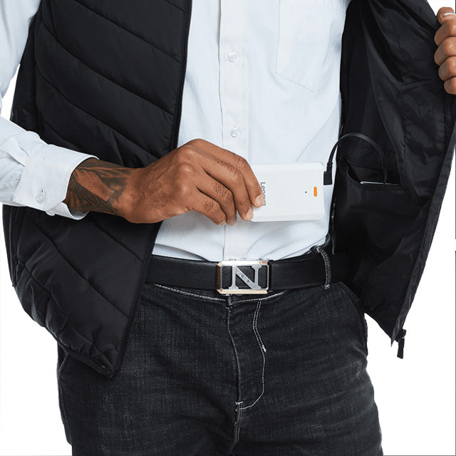 Gilet Chauffant Sans Manche Mixte Zones pour Camping et Randonnée travel bott