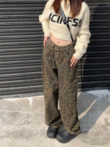 Fafa | The Printed Leopard Jeans