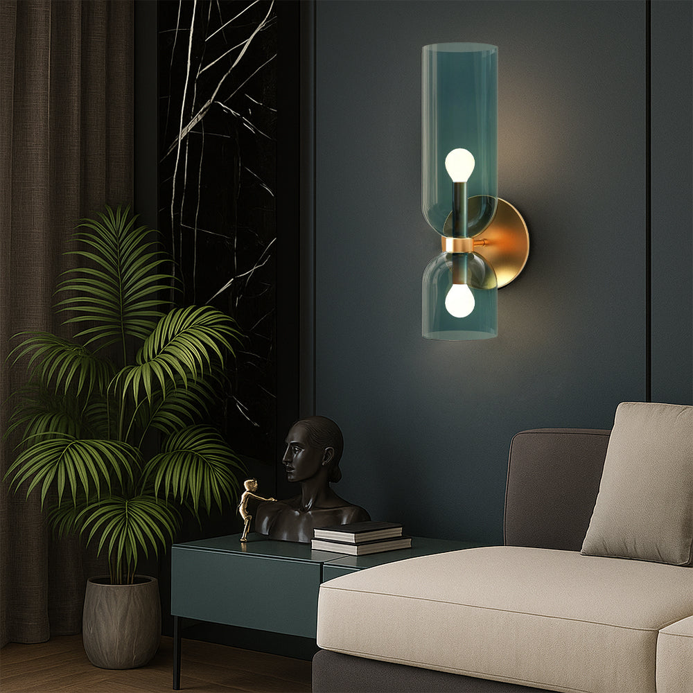 Creative glass wall lamp