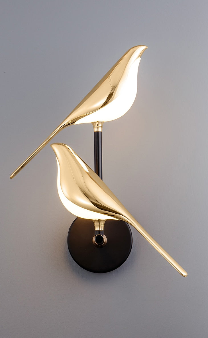 MrBird's Modern Bird-Shaped Wall Applique