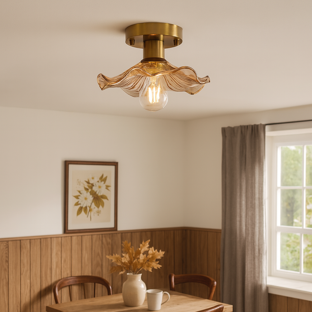 Hibiscus Ceiling Light