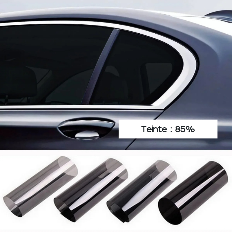 Film Teinté Amovible pour Vitres Avant - Installation Facile et Intimité Supérieure