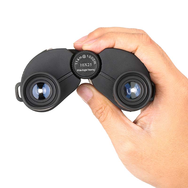 Jumelles de randonnée 10x25 compactes et puissantes - Utilisation simple pour observation précise