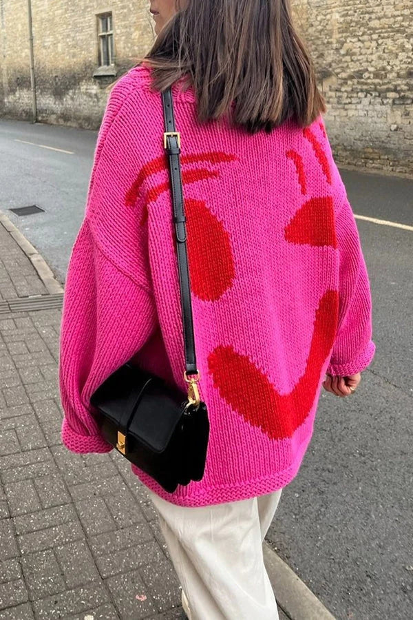 Pull tricoté éthique Kayla en coton coloré pour un style unique et responsable do