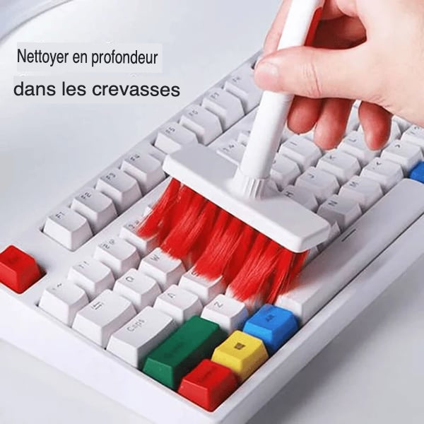 Soft bristles for gentle yet effective cleaning travel bottle leak-proof desi
