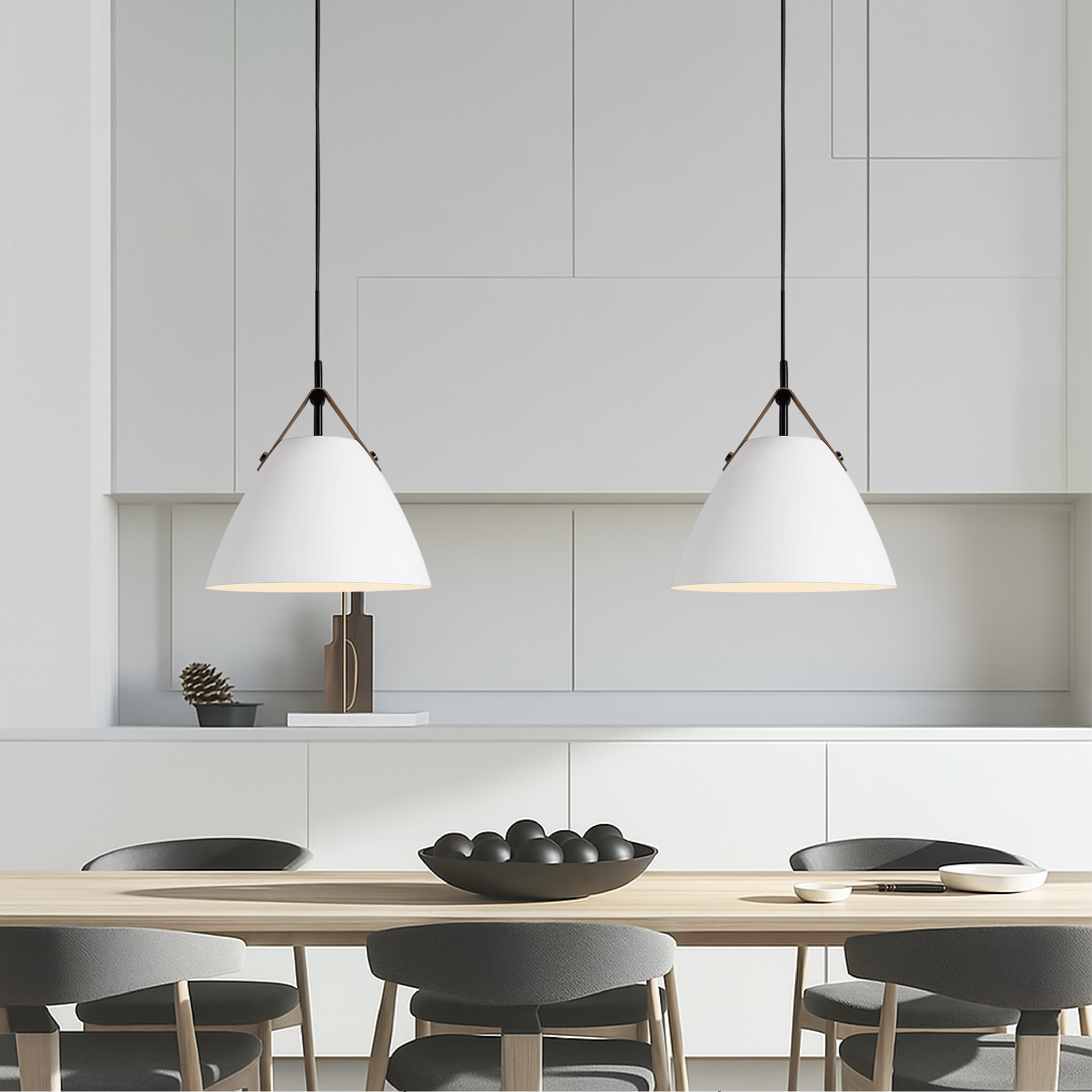 Colorful Scandinavian pendant lamp
