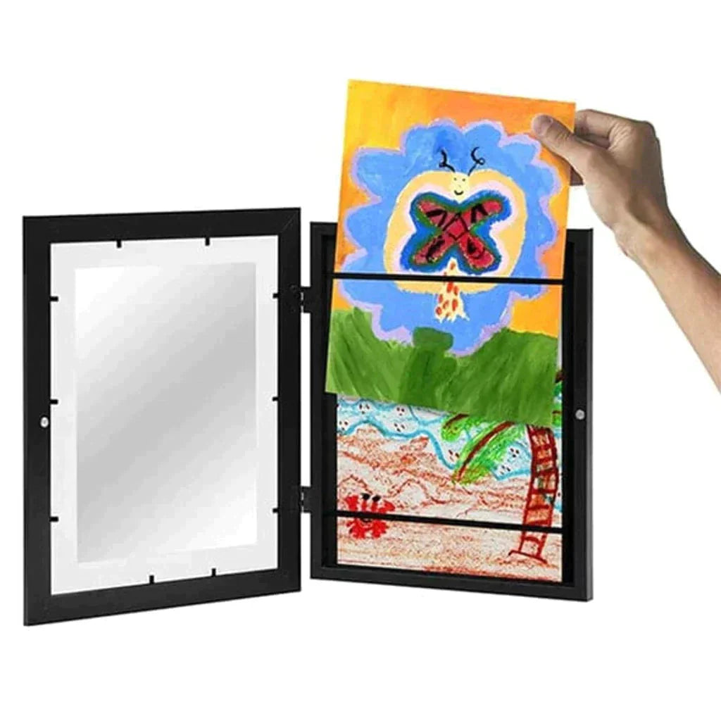 Cadre art enfants KreativFrame - Exposition artistique créative dog travel bottle