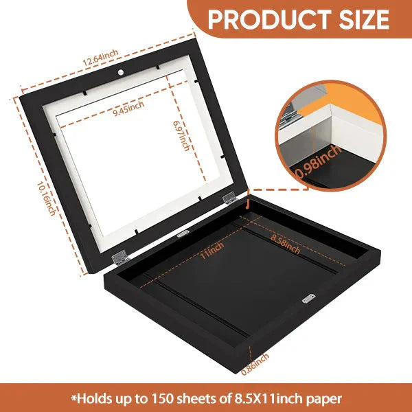 Cadre art enfants KreativFrame Lot de , ou galeries pour créativité enfantine dog