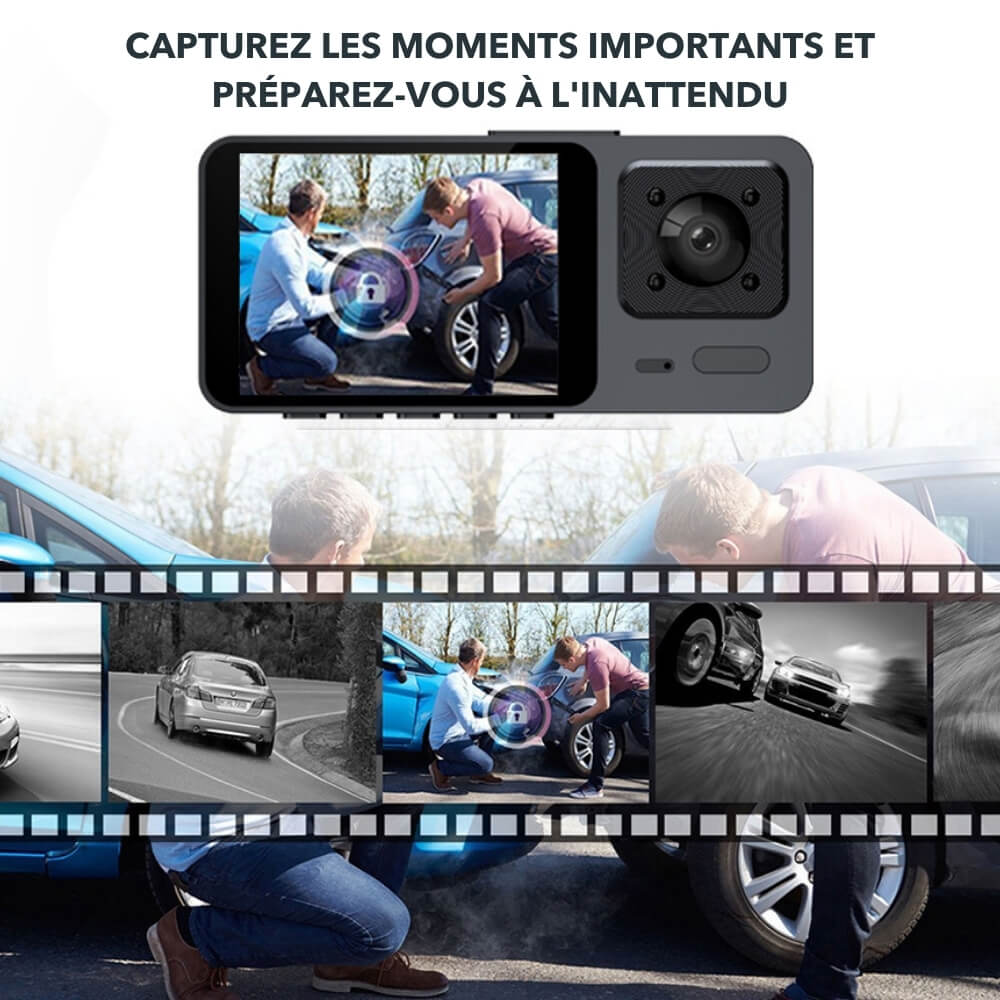Caméra embarquée La DashCam Elite 4K avec fonction de sécurité routière avancée d
