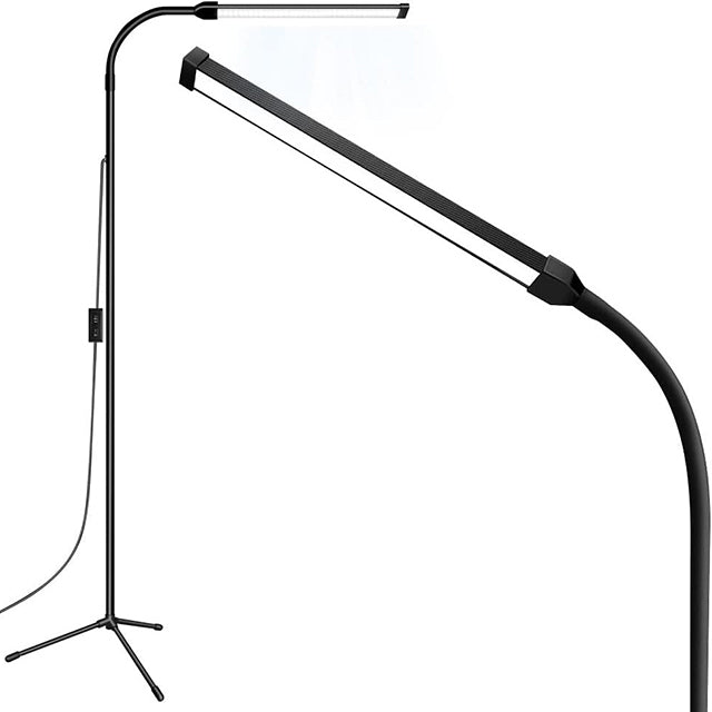 Lampadaire LED sur Pied Ajustable Modes de lumière - Idéale pour Maquillage Lecture Études et Création