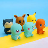 Set of 6 Pokémon figurines for children - Fun bath toys