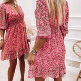 Malorie | Comfortable floral print dress