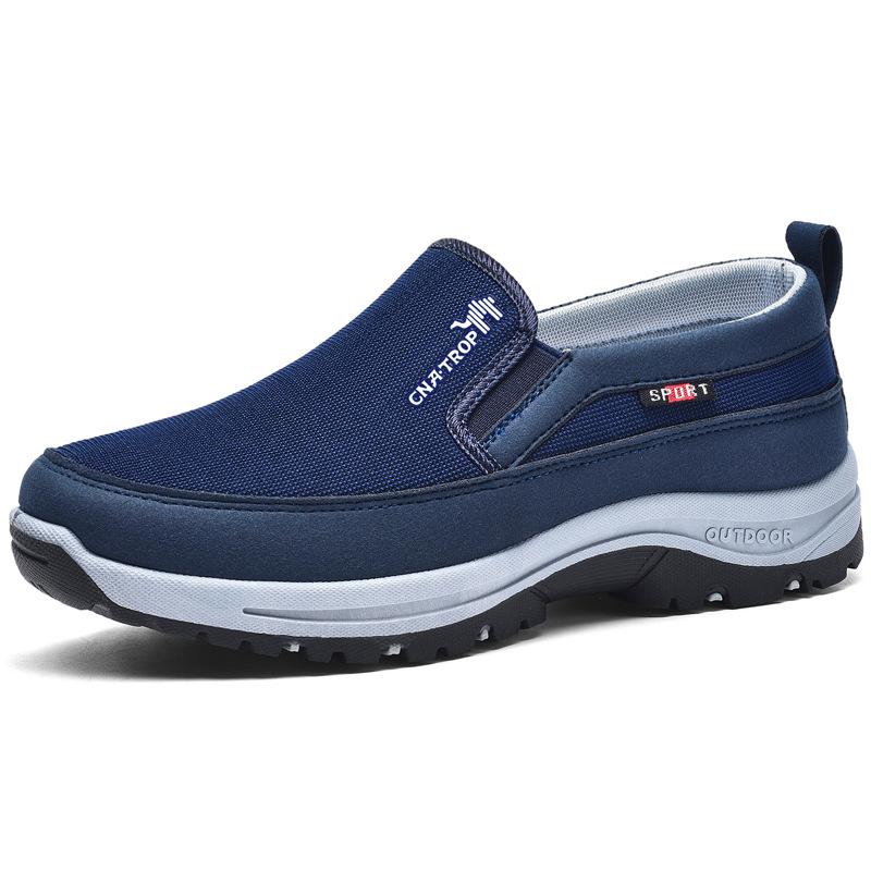 Chaussures orthopédiques polyvalentes pour hommes Marco Bleu | Confort durable et style élégant