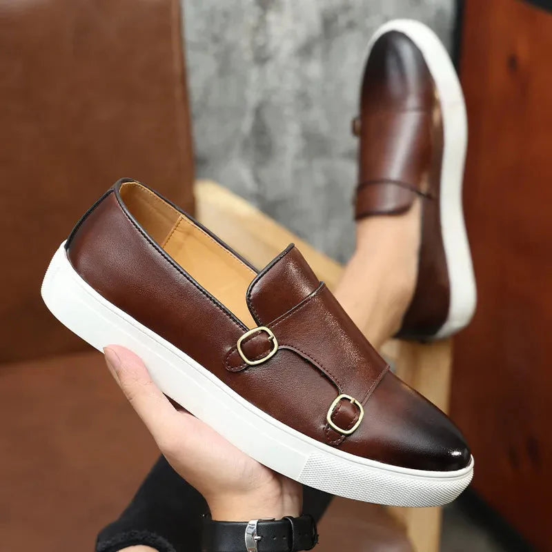 Chaussures en cuir de luxe pour hommes avec confort et durabilité exceptionnelle