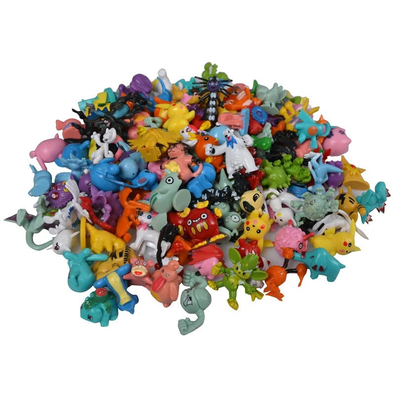Mini Figurines Pokemon Décorations - Figurines PVC de l'univers Pokemon pour Jouer entre Amis