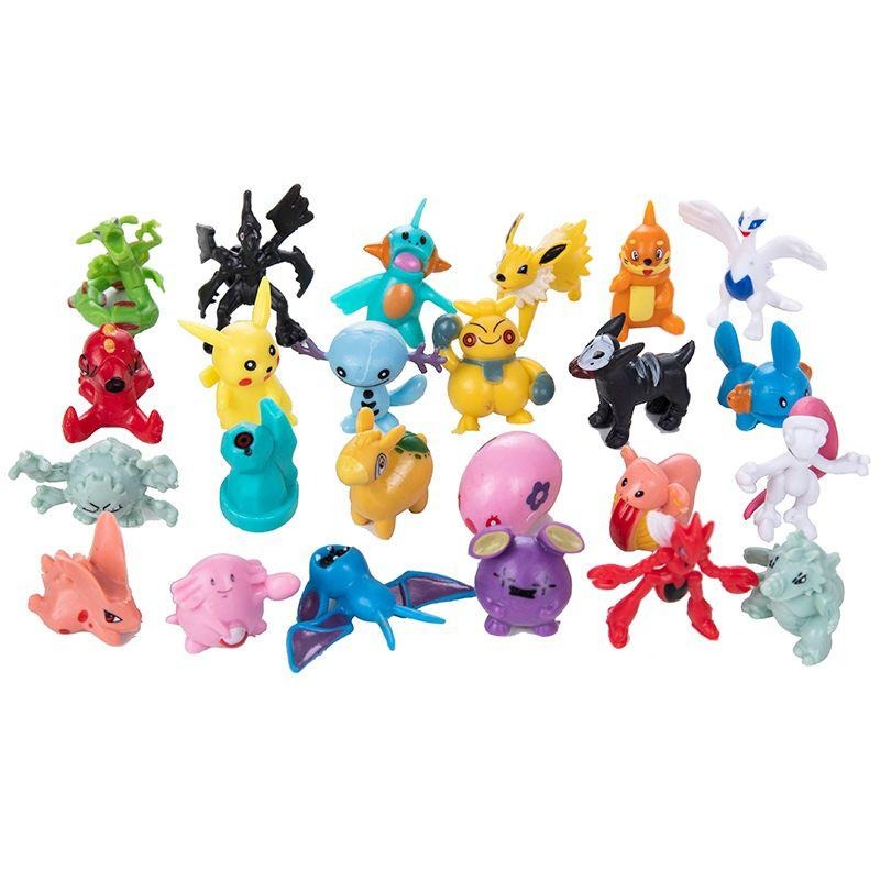 Mini Figurines Pokemon pour Jouer et Collectionner - Figurines PVC Réalistes dog