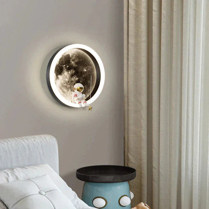 Lampe Murale LED Lune MoonBeam - Atmosphère Apaisante et Design Moderne trave