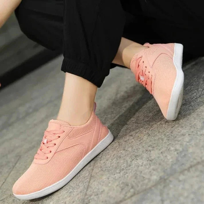 Chaussures Barefoot Minimalistes Unisexe Rose - Confort et Respirabilité pour Activités Sportives