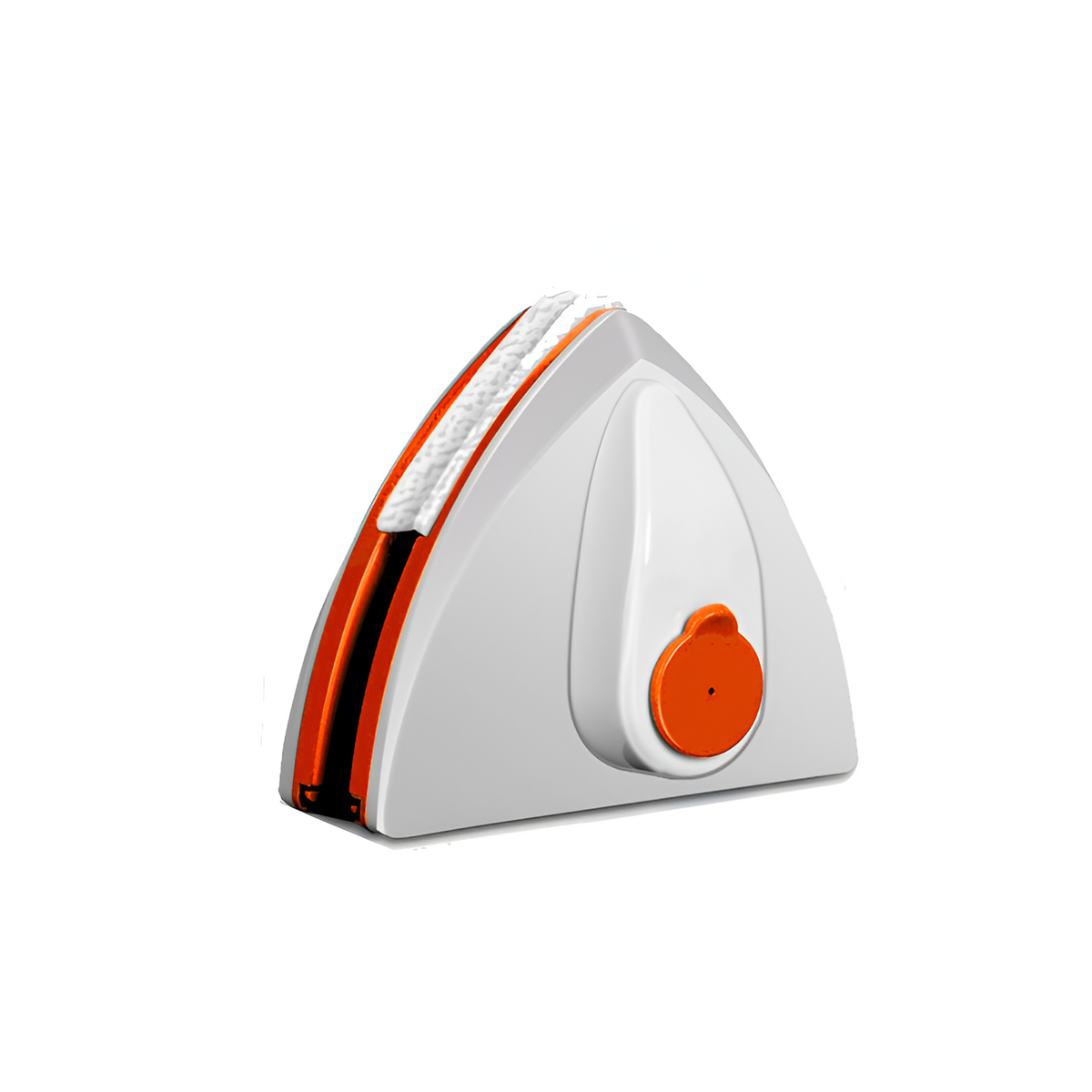 Nettoyeur de vitres magnétique - Orange: Polyvalent pour un nettoyage sans traces