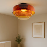 Nordic Bauhaus glass pendant lamp