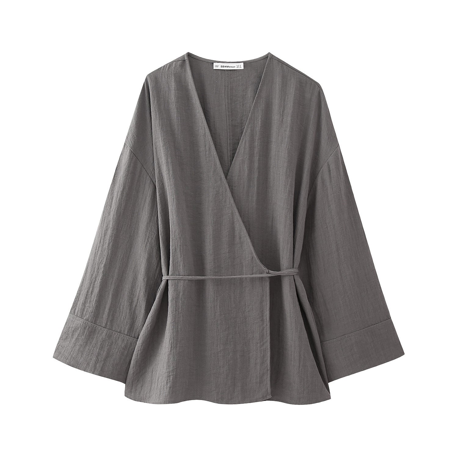 Ensemble Kimono Pièces Norma en Gris - Style Polyvalent et Confortable pour Femme