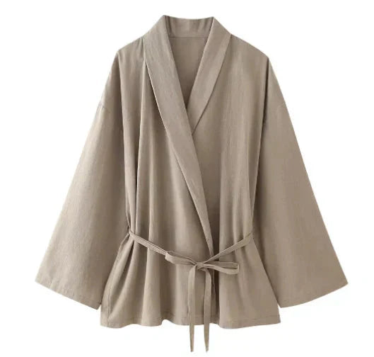Ensemble Kimono Pièces Norma en Gris - Vêtement Élégant et Confortable pour Femme