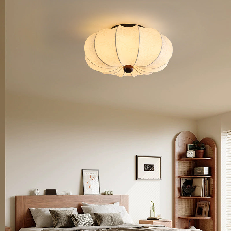 Medieval silk ceiling light