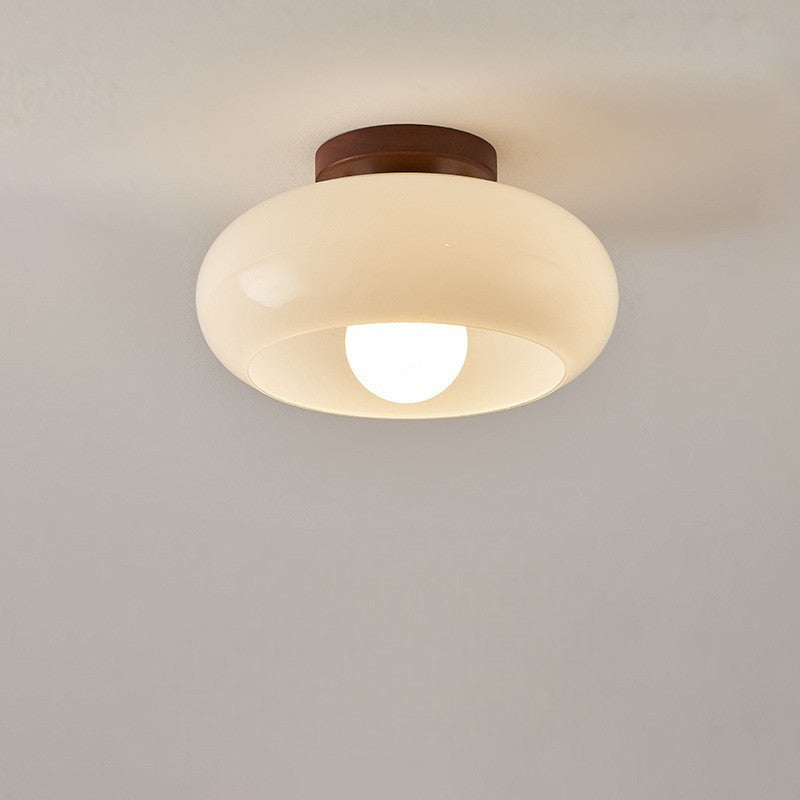 Cream Bauhaus Ceiling Light