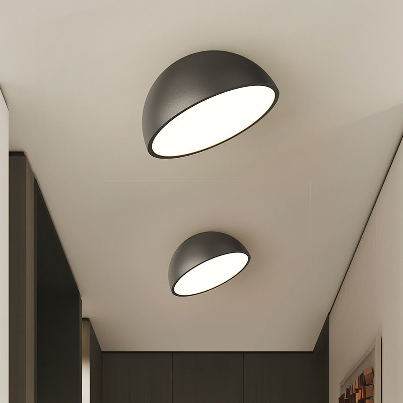 Hemispherical ceiling light