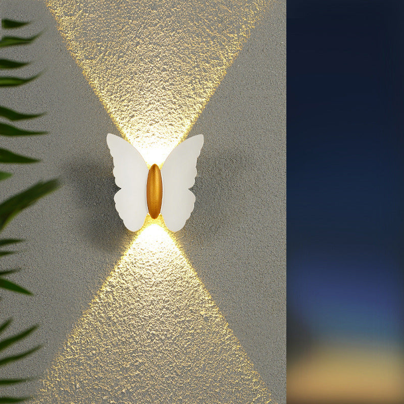 Outdoor Butterfly Wall Light