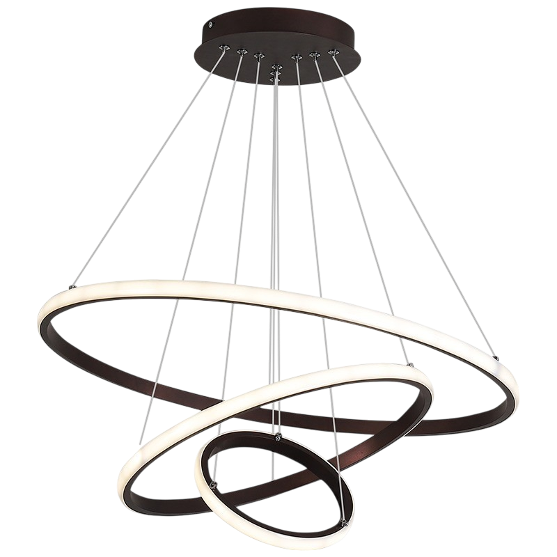 Modern 3-tier chandelier