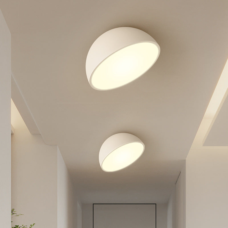 Hemispherical ceiling light