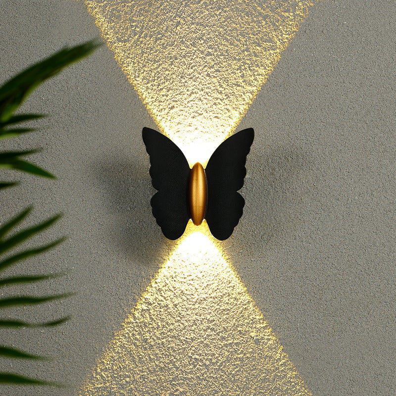 Outdoor Butterfly Wall Light