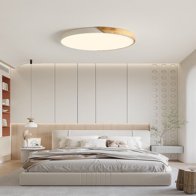 Nordic wooden ceiling light
