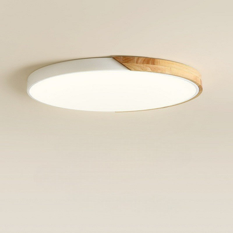 Nordic wooden ceiling light