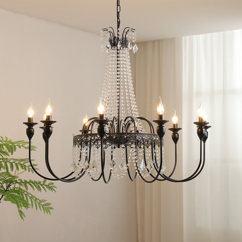 Crystal bedroom chandelier