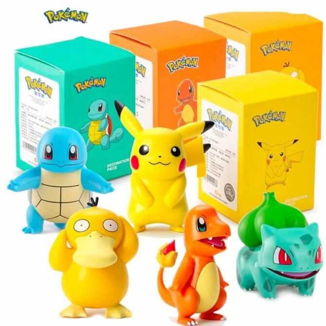 Figurine Pokémon Petite - Vue à degrés pour Collectionner et Décorer travel b
