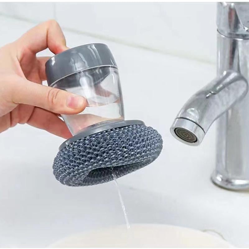 Pinceau de distribution de savon de cuisine - Brosse distributrice de savon pour routine de nettoyage efficace