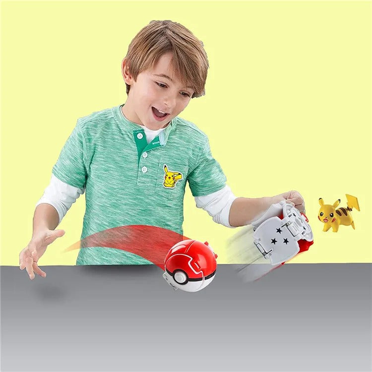 Pokeball Pokemon Pop Action pour moments de jeu amusants en famille travel bo
