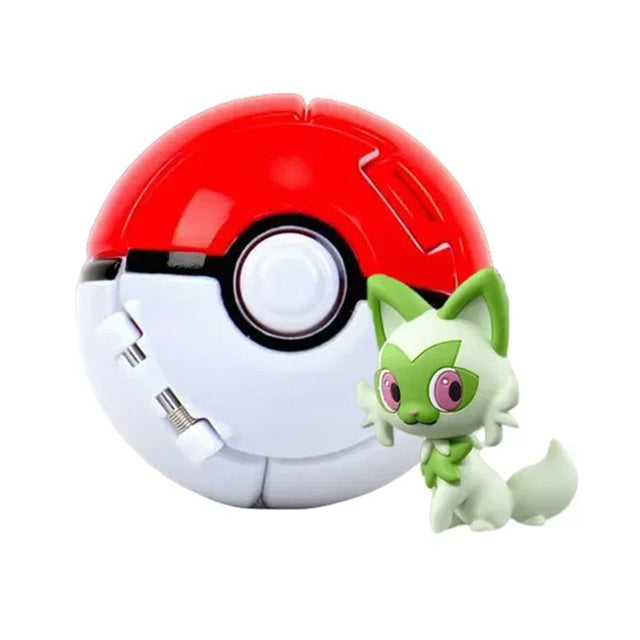 Figurine Pokemon Pop Action Poussacha - Collection Pokemon pour les enfants t