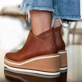 Ruby | Fashionable Leather Ankle Boots