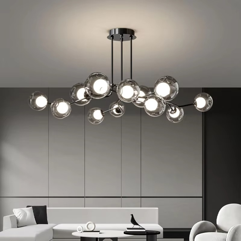 Nordic glass ceiling light