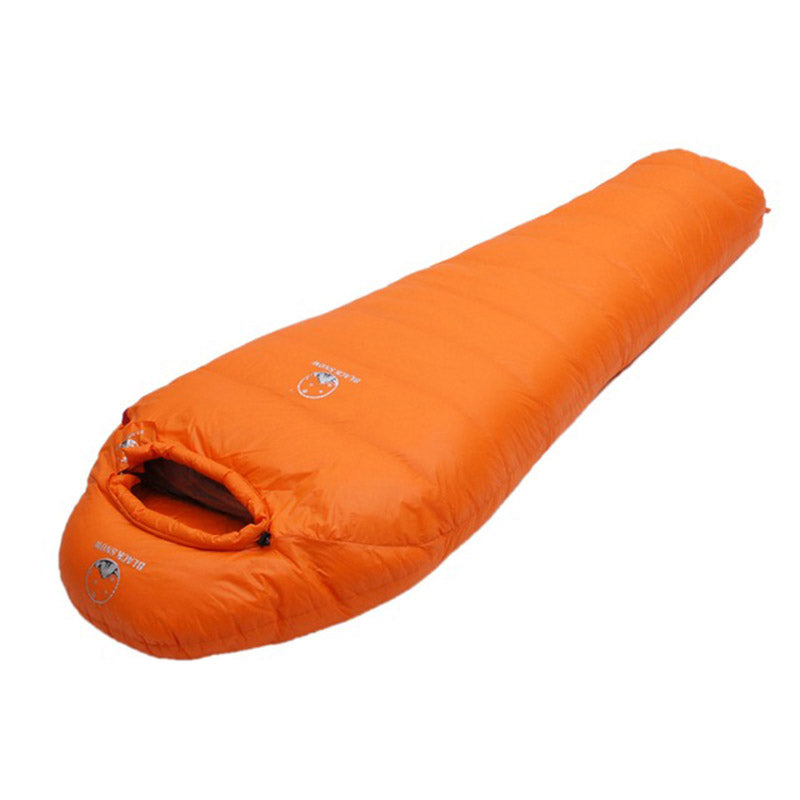 Sac de couchage en Duvet Ultra Light Saisons - Orange, isolation thermique pour aventures en nature